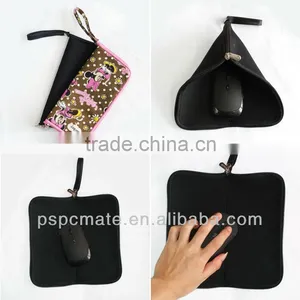 Neoprene Mouse Pad Pouch With Zipper as Promotional Gifts thumbnail-1
