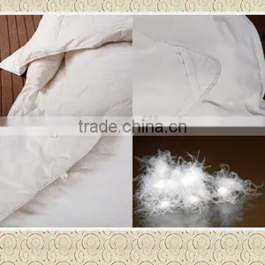 White Plain Goose Down Comforter thumbnail-1