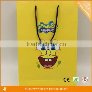DW-G11901 Cartoon Spongebob Squarepants Handle Paper Gift Bag thumbnail-3