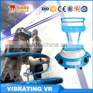 Professional Virtual Reality 5D9D Roller Coaster Simulator Stand Vibrating VR thumbnail-6