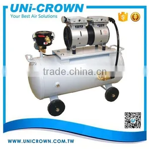 UN-100VT 650torr 100LPM Oilless Central Vacuum Pumping System With 30L Tank thumbnail-1