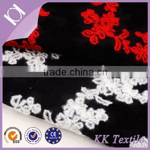 New Item 100% Polyester Knitting Wool Wave Pattern Fabric for Dress thumbnail-4