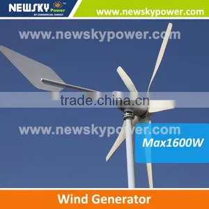 400w-1600w Roof Wind Power Generator Residential Wind Power Generator China thumbnail-1