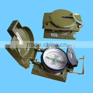 Military Hiking Camping Metal Army Lens Map Compass thumbnail-1