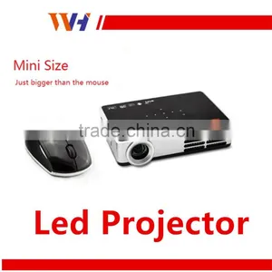 New Mini 1080P 400 ANSI Lumen HDMI Digital DLP Portable 3D Projector thumbnail-6