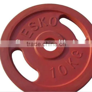Fitness Colored Olympic Weight Plate thumbnail-1