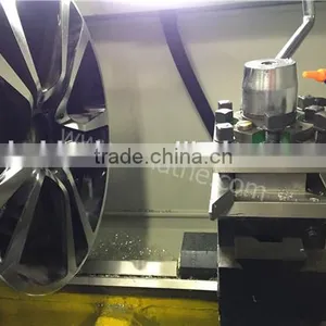 Car Rim Scratch Repair CNC Alloy Wheel Lathe Wrc28 With Touch Probe Quality Choice thumbnail-5