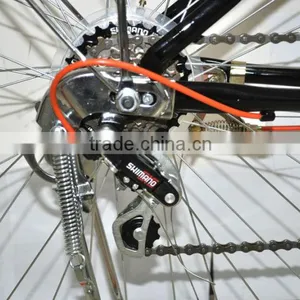 24" 26" Women's Single Speed SHIMANOO 6speed Steel Urban City Bike thumbnail-3