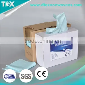 30cm*35cm 1/4 Folded Industrial Clean Wiper Similar to Sontara thumbnail-6
