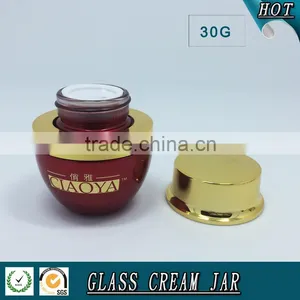30G Coloured Cosmetic Glass Jars thumbnail-2