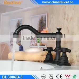 Beelee BL3006B-3 Bathroom 3pcs Basin Tap, 8" Widespread Basin Faucet in Oil Rubbed Bronze thumbnail-6