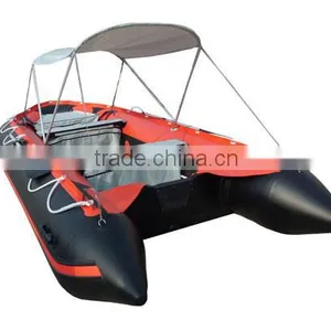 4.2M Hypalon Inflatable Boat Rubber Dinghy thumbnail-2