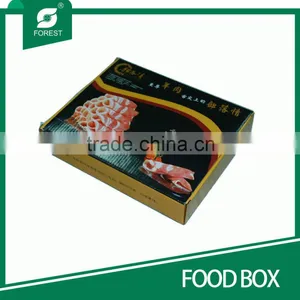 HIGH QUALITY ENVIRONMENTAL CARDBOARD FOOD BOX FOR BEEF MEAT PACKAGING WITH PE COATED thumbnail-6