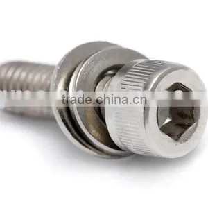 Hex Head of Steel Bolts With Washer Screw thumbnail-1