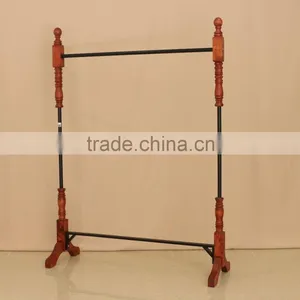 Home Furniture Chinese Style Wood Hanging Display Rack Stand thumbnail-1