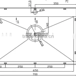 Custom Size Stainless Steel Handmade Single Big Bowl Sink thumbnail-2