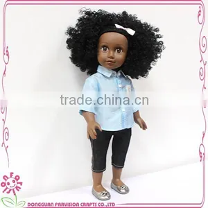Beautiful Black Fashion Custom Vinyl Body Moveable Baby Doll thumbnail-2