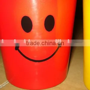 BT011 Desktop Round Plastic pp Mini Trash Can thumbnail-5