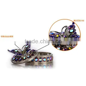 Excellent Quality Unique Butterfly Fashion Metal Jewelry Box thumbnail-4