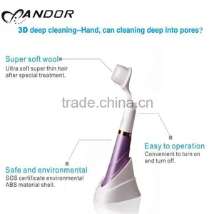 Andor 2015 Hot Sale Skin Care Tool Electric Facial Cleansing Brush thumbnail-5