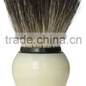 100% Pure Badger Shaving Brush With Cream Resin Handle thumbnail-1