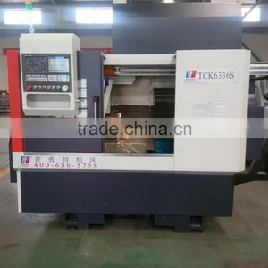 Taiwan Hiwin Linear 45 Degree Slant Bed CNC Lathes TCK6336 thumbnail-4