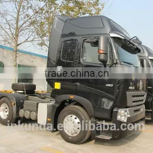Sinotruk 420hp Howo A7 6X4 Tractor Head Truck for Sale thumbnail-3