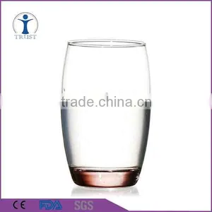 Oval Glass Juice Cup Yogurt Mousse Cup Office Home New Water Glass thumbnail-3