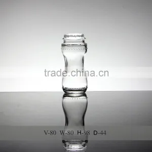 Manufacturer Sales Glass Spice Shaker Bottles/ Jars 80ml thumbnail-1