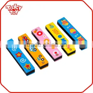 Wooden Baby Music Mini Harmonica Toy thumbnail-1