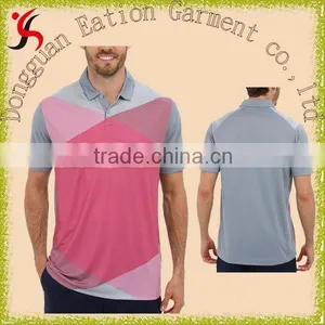 Cheap Printed Emboss Stripe Tennis Polo T-shirt Golf Polo Shirt thumbnail-1