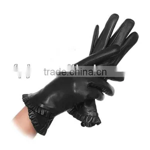 New Arrival Hot Sale Women Pigskin Gloves thumbnail-1