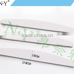 Professional Nail Art Manicure Tools White Color Paper Nailf File Wide Shape thumbnail-6