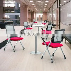 Sunshine Furniture Factory Cheap Pu Office Chair Adjustable Folding Armrest thumbnail-2