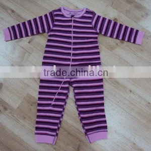 100% Merino Wool Baby Romper thumbnail-1