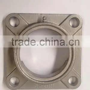 High Quality Pillow Block Stainless Steel Bearing Housings SF205 SF204 thumbnail-1