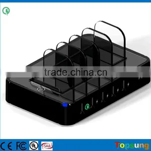 Amazon Hotsale 5-in-1 Quick Charger Usb Power Adapter for Iphone LECHANCE thumbnail-3