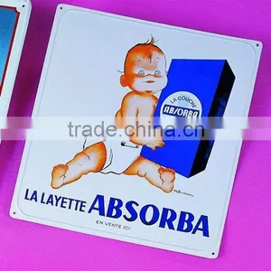 Customized High Quality Decorative Tin Signs, Made of Tinplate thumbnail-1