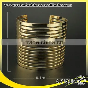 Low Moq Girls Gold Slave Bracelet, Fake Gold Bracelets thumbnail-2