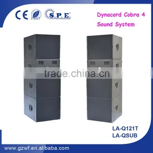SPE Audio High Power Pro Array Speaker Cobra 4 System LA-Q121T With LA-QSUB thumbnail-1