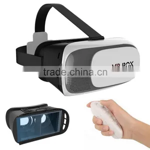 Hot Selling Virtual Reality Glasses Case Plastic Google Cardboard 3D VR BOX 2.0 Adjustable 3D VR thumbnail-2