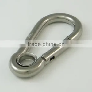 Stainless Steel Carabiner Spring Snap Hook Quality Choice thumbnail-4