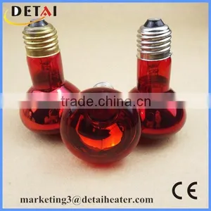 No Harmful E27 Reddish Light 220V Quartz Infrared Heater Bulb thumbnail-1