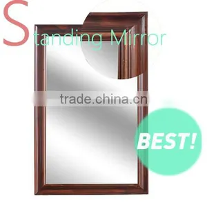 Wooden Framed Mirror,PS Framed Mirror,full Length Standing Mirror,wood Home Decor Wall Mirror thumbnail-2