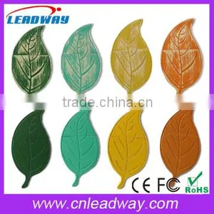 Wooden Leaf Shaped USB 2.0 Flash Drive 64MB-64GB thumbnail-1