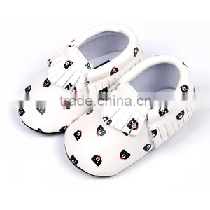 New Arrival Cute High Quality Patten Little Bear Toddler Baby Girls Shoes thumbnail-1