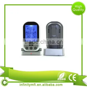 High Quality Digital Meat Thermometer Monitor Meat Temperature Cooking In Oven BBQ Smoker Grilling thumbnail-4