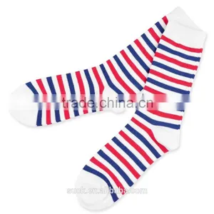 Fashion Cute Combed Cotton American Star & Stripes Flag Socks for Men and Women thumbnail-3