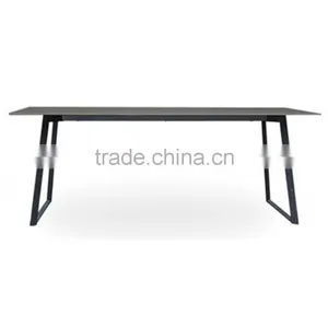 Modern Metal Dining Table, Restaurant Table 120cm thumbnail-2