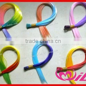 Crazy Two Tone Hair Color i Tip Hair Extensions Ombre Color Hair Extension thumbnail-3